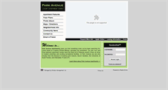 Desktop Screenshot of parkavenueapartmentstampa.com